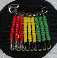 Guinea Flag Pin