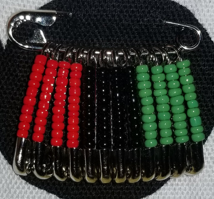 Pan-African Flag Pin (L)