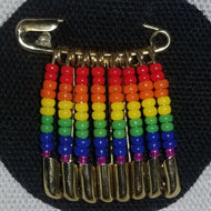 Pride Pin (Gold)