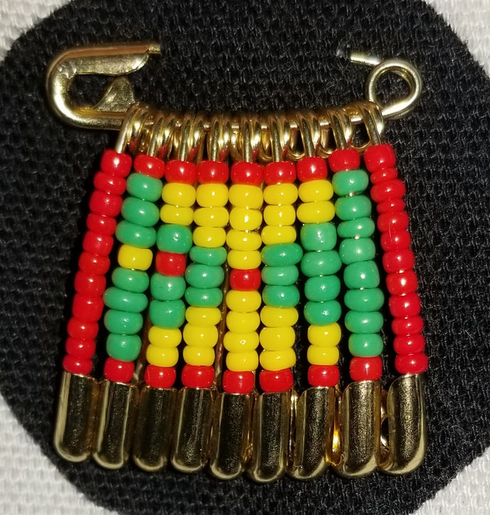 Grenada Flag Pin (Gold)